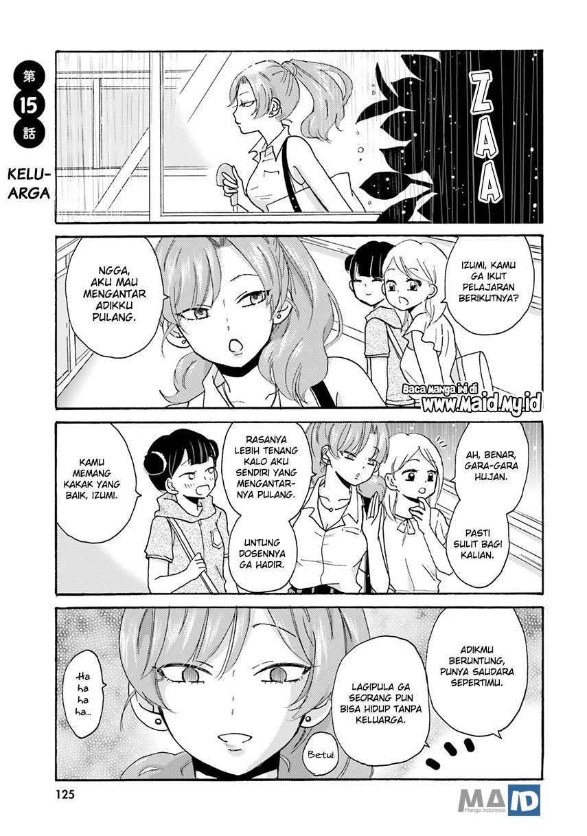 Yankee-kun to Hakujou Gaaru Chapter 15 Bahasa Indonesia